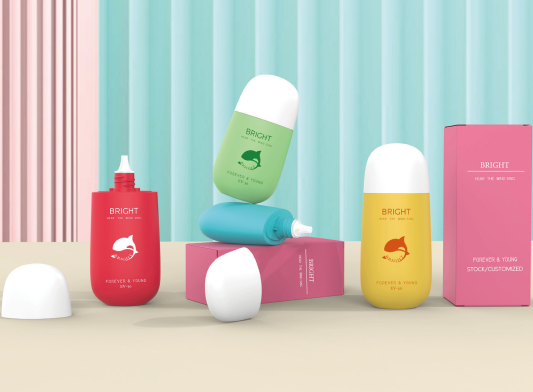 Recommended containers for sunscreen